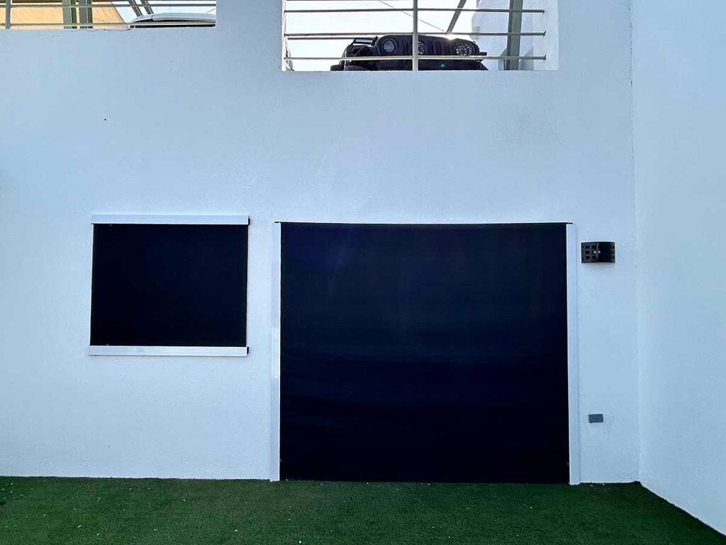 Removable Hurricane Screen installation Los Cabos